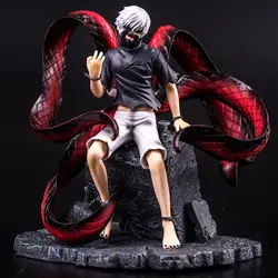 В коробке 1/8 весы 2 головы Пробуждение Кен Kaneki фигурку аниме Токио вурдалак рисунок большая модель игрушки коллекционные вещи подарок