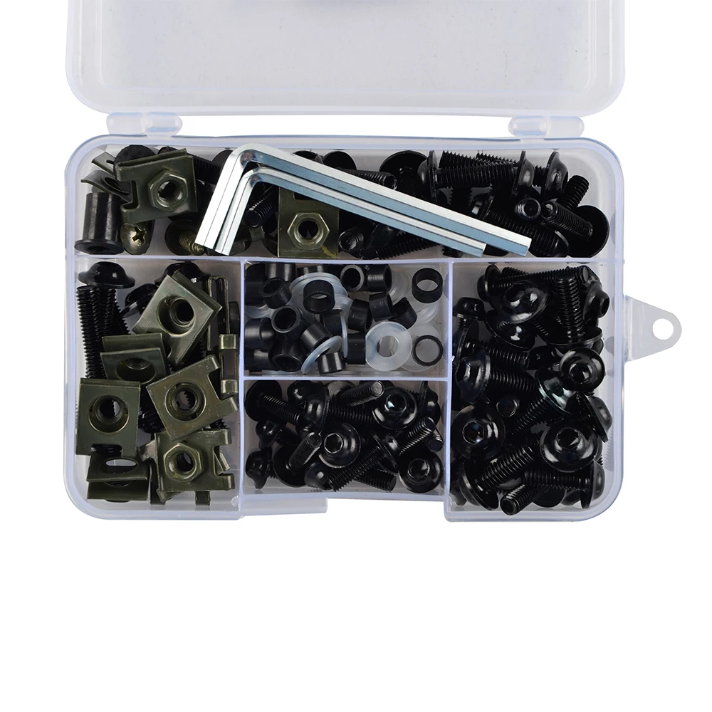Baratos Tornillos del carenado Kit tornillos para carrocería tuerca para Honda CBR600RR CBR900RR CBR929RR CBR1000RR CBR 600RR 900RR 929RR 1000RR 600 F2 F3 F4