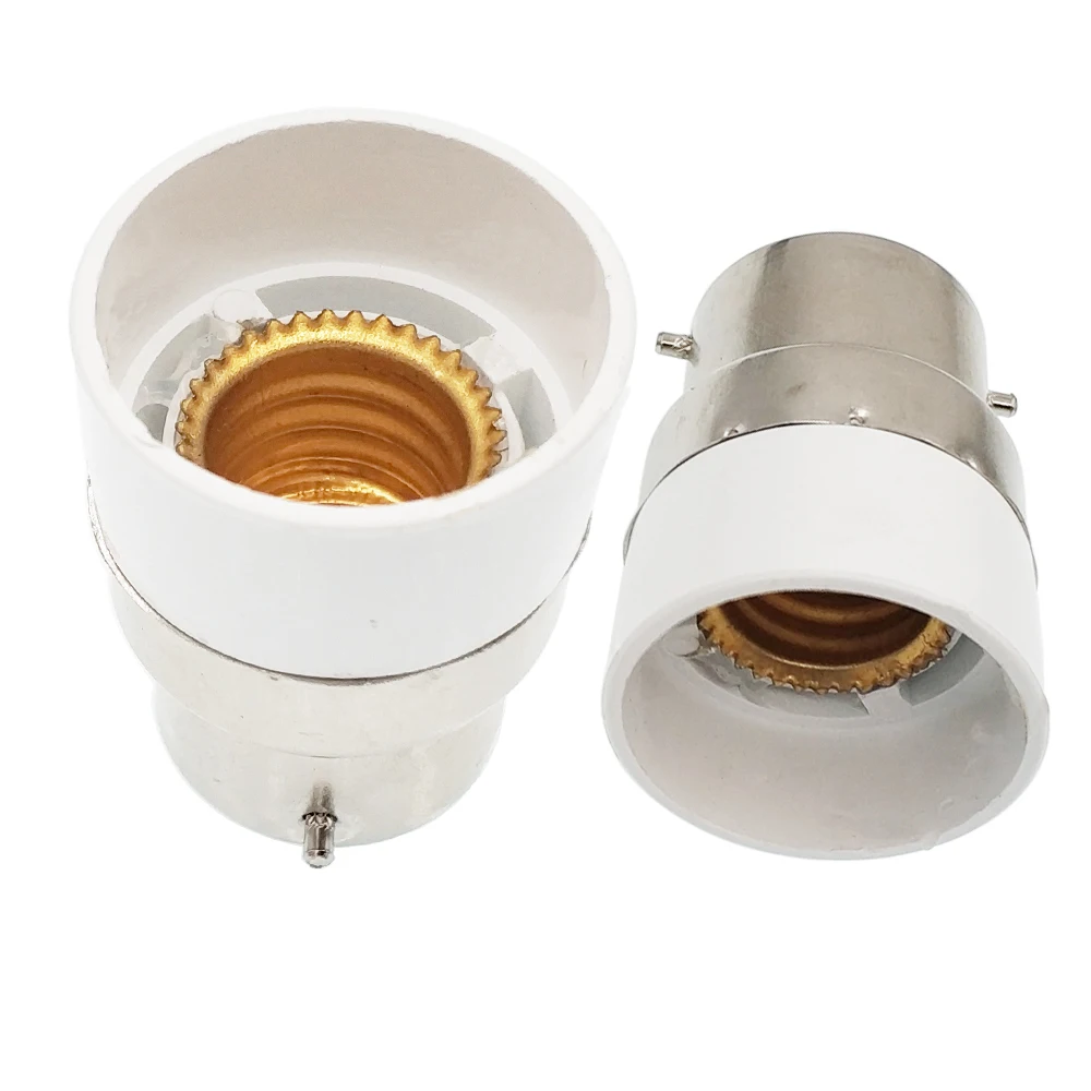 B22 to E14 adapter