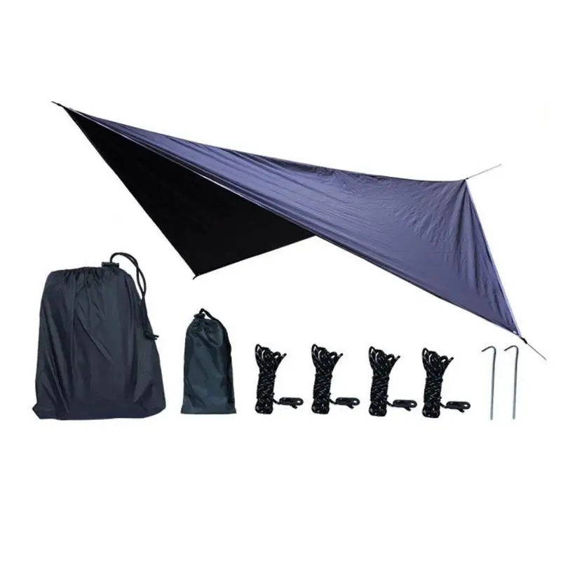 خفيفة قماش القنب في الهواء الطلق التخييم بقاء المأوى الشمس الظل المظلة للماء خيمة للشاطئ