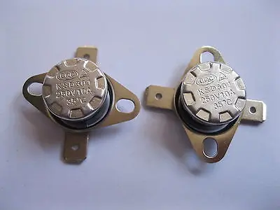 5 шт. Термостат 110/115/120/125/130 C N.O. Нормальное открытие KSD301 | Обустройство дома
