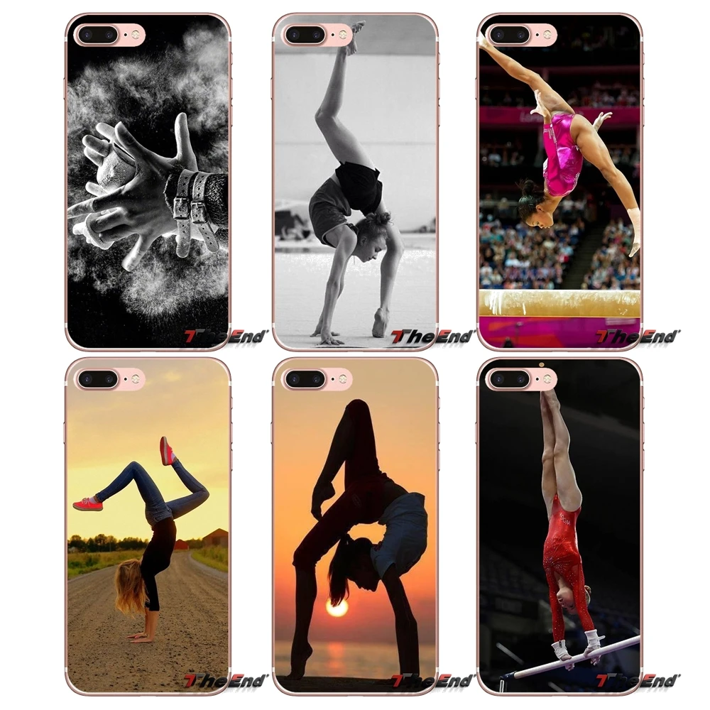 For Samsung Galaxy S2 S3 S4 S5 MINI S6 S7 edge S8 S9 Plus Note 2 3 4 5 8 Coque Fundas Love Rhythmic Gymnastics balance beam Case | Мобильные