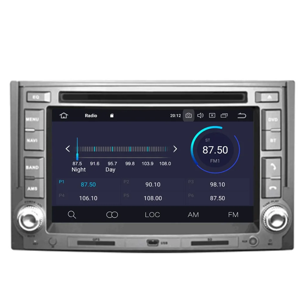 Автомобильный DVD плеер Aotsr Android 9 0 с GPS навигацией для IMAX ILOAD 2008 + H1 2007 мультимедийный