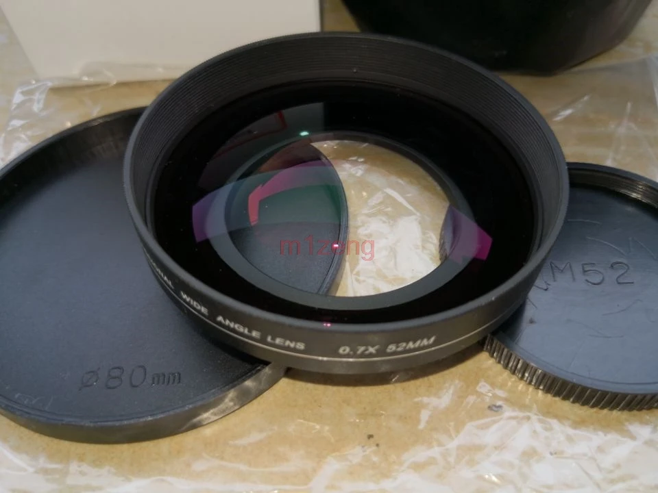 52 мм 0.7x PRO широкоугольный объектив для камеры canon nikon pentax sony olympus fuji|Объективы