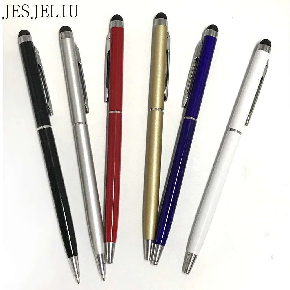 

Universal Capacitive Touch Screen Stylus Ballpoint Pen for iPhone 7 6 6s 5s for iPad iPod Touch for all Smart Phone Tablet PC