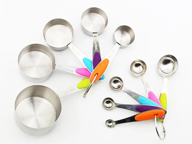 Teaspoon Scoop Measuring Spoon Cup Set Plastic Tablespoon Utensil