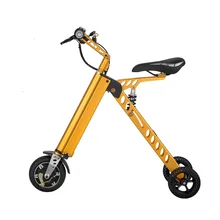 3 Wheel Foldable Electric Scooter Portable Mobility folding electric bike lithium battery 36v bicycle E bike