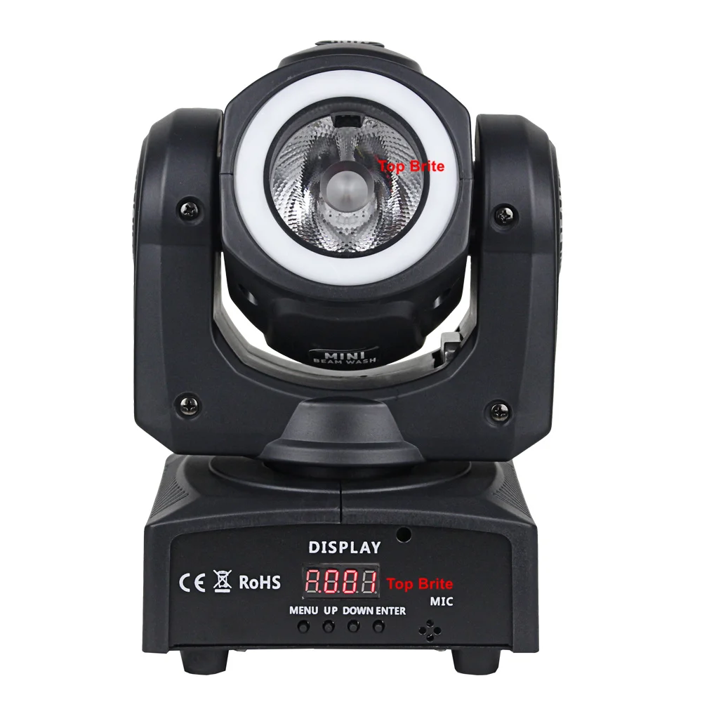 Moving Head Light Mini LED 60 Вт RGBW 4в1 светодиодные лампы с 12 шт. RGB 3в1 SMD 5050 светодиоды DMX Dj