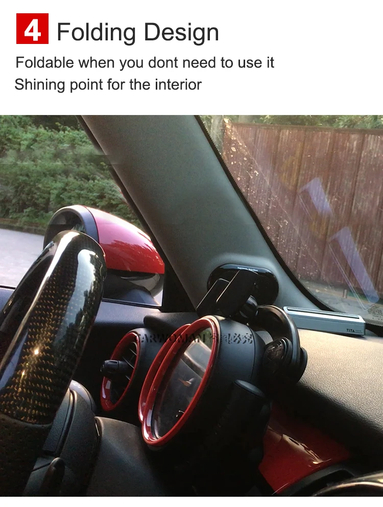 Phone Holder Mini Cooper Universal For All mini cooper R55 R56 R57 R58 R59 R60 R61 F54 F55 F56