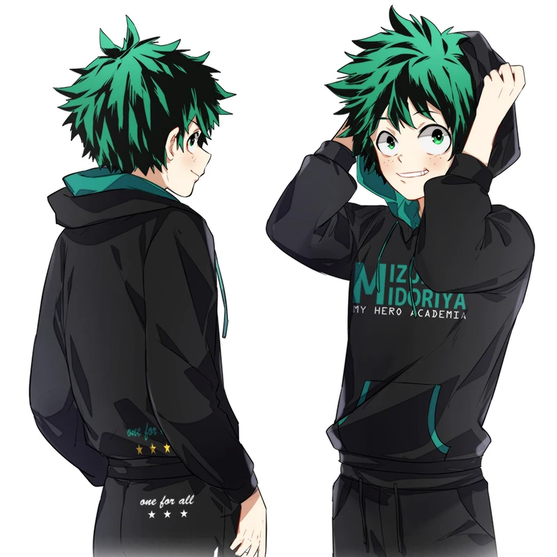 Аниме «My Hero Academy Midoriya izku Todoroki»; костюм для косплея; унисекс; консервативный стиль; хлопковые толстовки; пальто на молнии с рукавами; толстовки