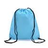 Portable Oxford Sports Bag 210D Nylon Drawstring Bags Belt Riding Backpack Gym Drawstring Shoes Bag Clothes Backpacks WholeSale ► Photo 3/6