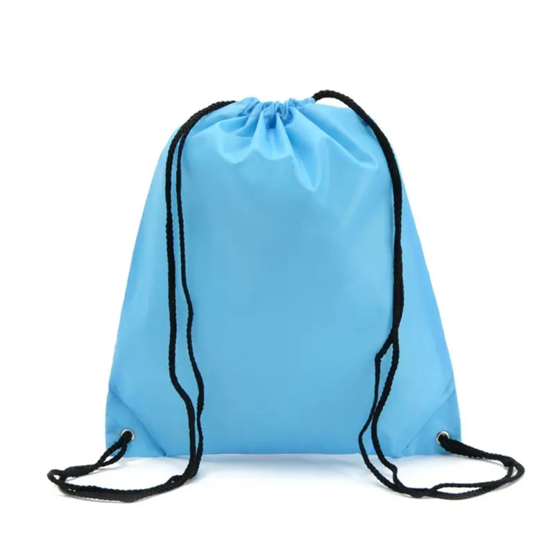 Sports Waterproof Drawstring Bags String Bag Printed Backpack Pull 