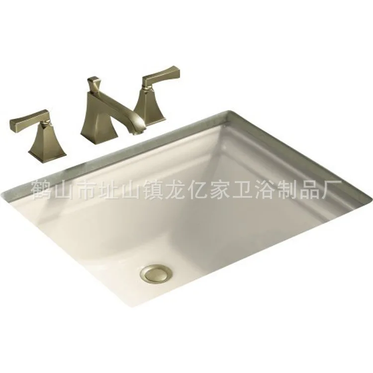 

Full copper faucet / double the three-hole basin mixer / hot and cold taps / Drawing three-piece / gold three-piece