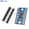 8 canales Duel Hole Logic Level Converter TXS0108 TXS0108E Módulo de voltaje bidireccional para Arduino con pines ► Foto 3/6