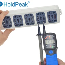 HoldPeak HP-38A ЖК-дисплей Электронный тестер напряжения тока цифровой Автоматическое отключение питания AC/DC с низкой батареей
