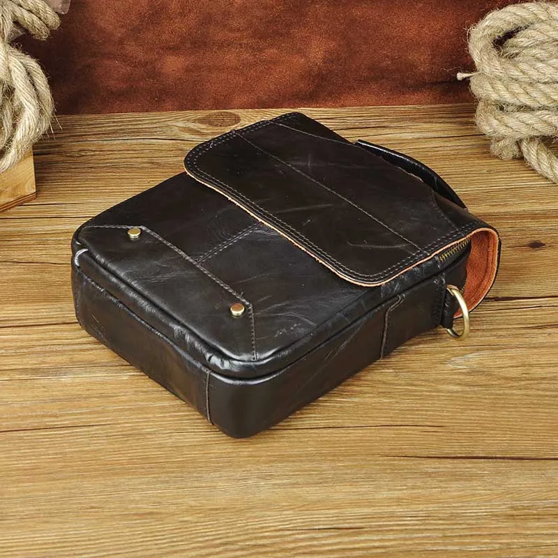 Качественная кожаная мужская повседневная дизайнерская сумка через плечо из воловьей кожи, модная " Сумка для планшетов, сумка через плечо для мужчин 151b