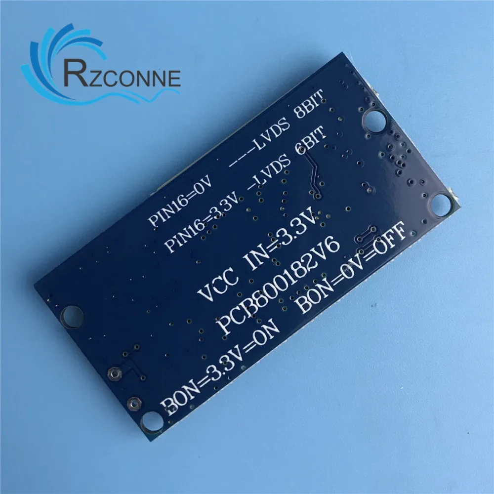 DF14 20Pin 1ch 8 бит/6 бит до 40P LVDS коннектор для 7 дюймов 10 1 дюйма 1: 2 4 5 1|Компьютерные