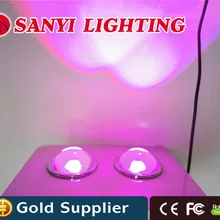 300 Вт СИД удара светать = 1000 Вт hps профессионал в цветения, полный ассортимент светодиодные лампы растения растут