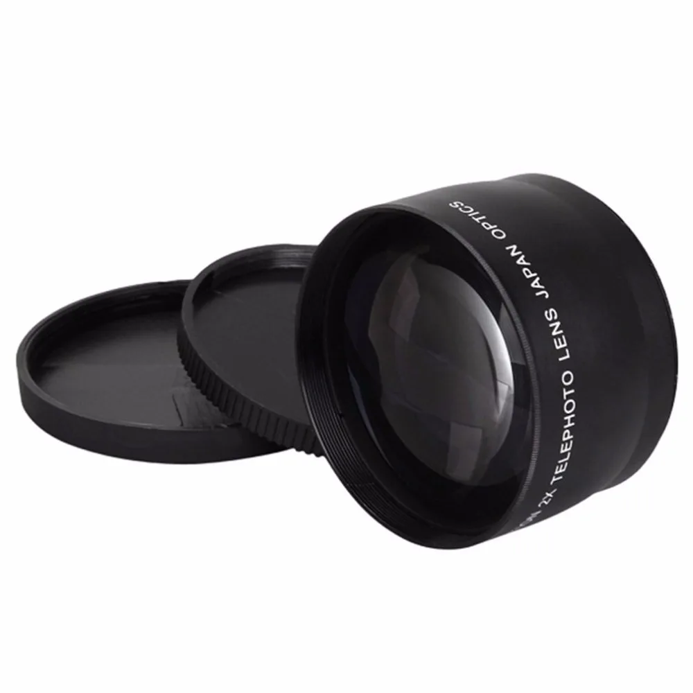 

52mm 2.0x Telephoto Lens For Nikon D90 D80 D700 D3000 D3100 D3200 D5000 D5100 D5200 18-55mm DSLR Cameras