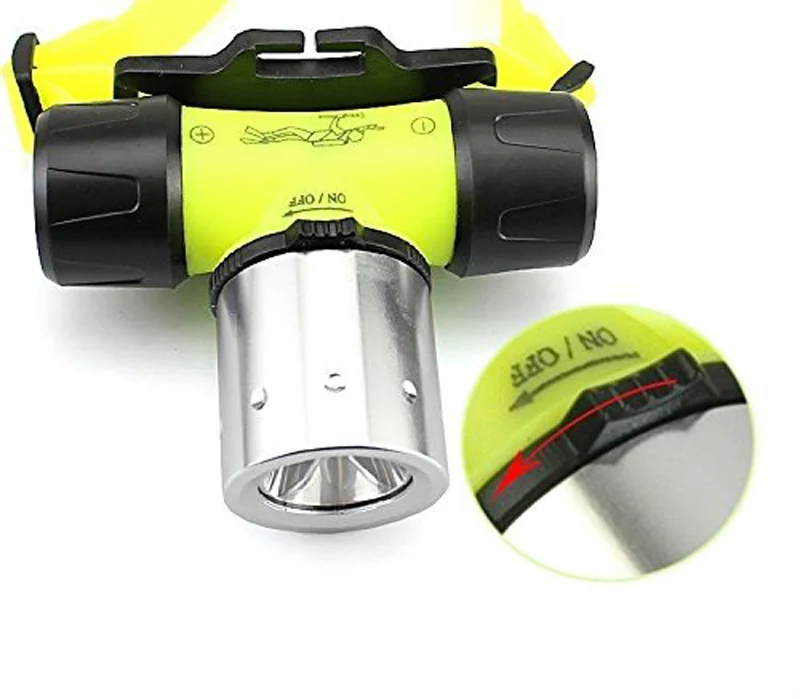 3500Lumen Diving Head Lamp Light XML T6 Cree LED Waterproof Diving Headlamp Flashlight Torches 18650 Rechargeable Battery Lights (8)