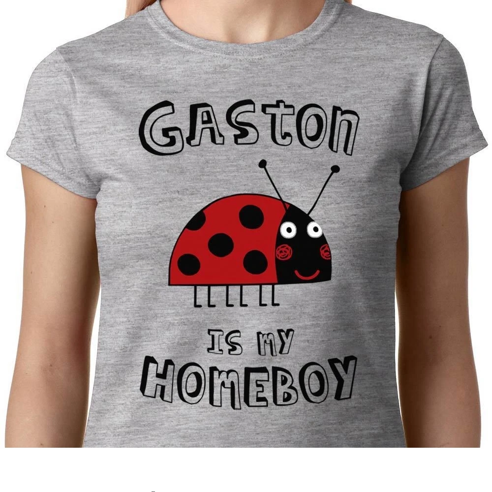 

men's Tee Gaston Is My Homeboy Kids Tv Ben Holly Little Kingdom Ladybird Harajuku Shirt Short Sleeve