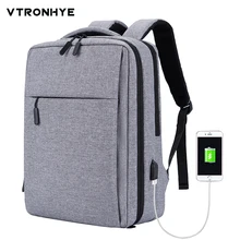 USB зарядка Противоугонный унисекс дизайн рюкзак 15,6 дюймов книга сумки для школы рюкзак повседневный рюкзак нейлоновые рюкзаки для ноутбука 15,6