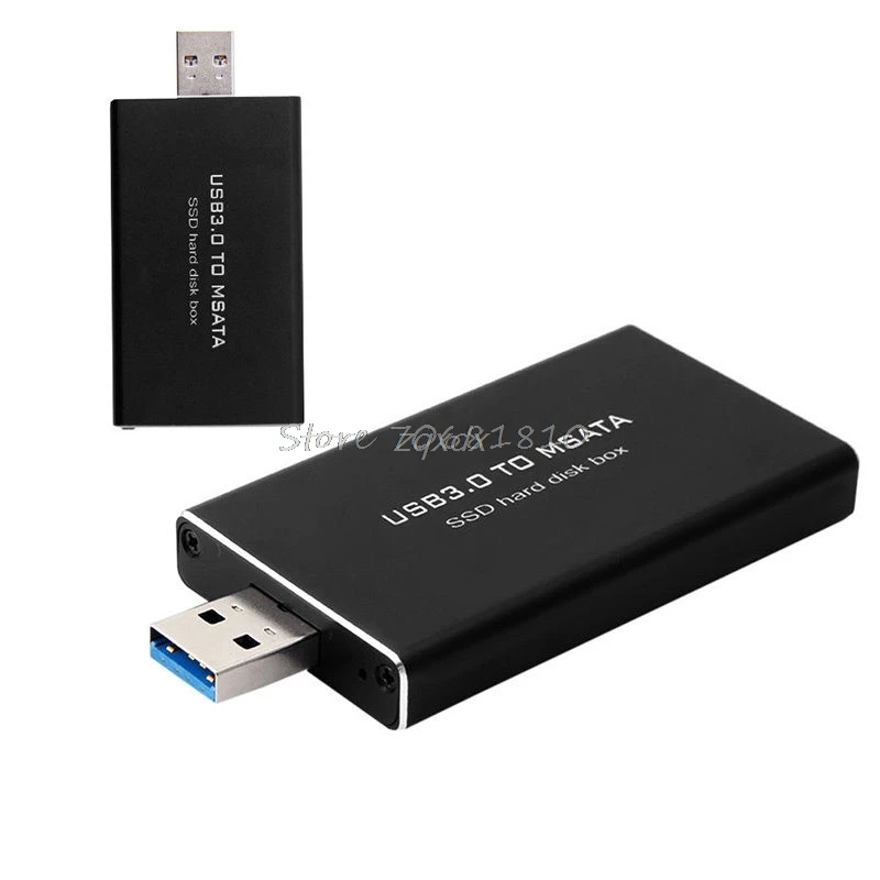 USB 3,0 для mSATA SSD жесткий диск коробка конвертер адаптер корпус Внешний чехол и Прямая поставка