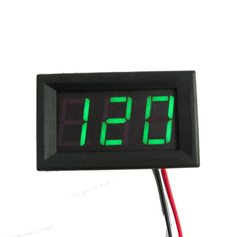 

AC 70~500V Mini Digital Display Voltmeter Voltage Tester Meter Blue LED Screen Electronic Parts Accessories Digital Voltmeter