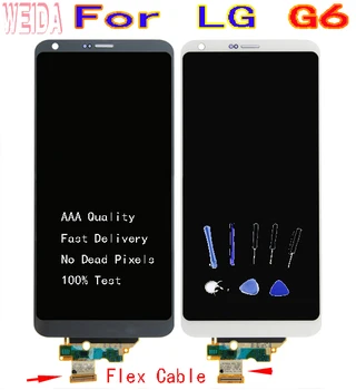 

5.5’’For LG G6 H870 H871 H872 LS993 VS998 lcd Display Touch Screen Digitizer Assembly Frame free tool