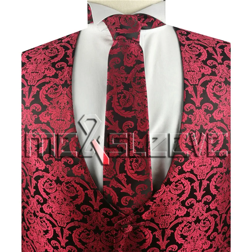 hot sale free shipping low neck dresses paisley waistcoat