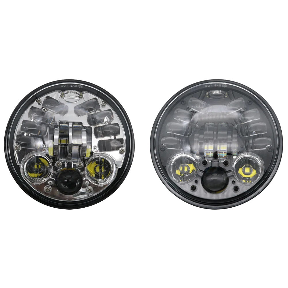 5,75 дюймов левый и правый указатель поворота, мотоциклетный светодиодный фонарь для Harley Davidson Dyna, сорока восемь XL1200X, фары для мотоциклов