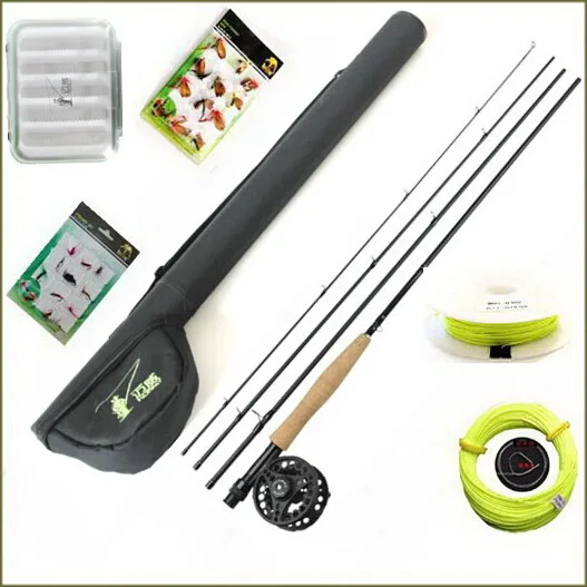 Cheap MAXWAY 9' 5/6# CARBON FLY FISHING ROD COMBO