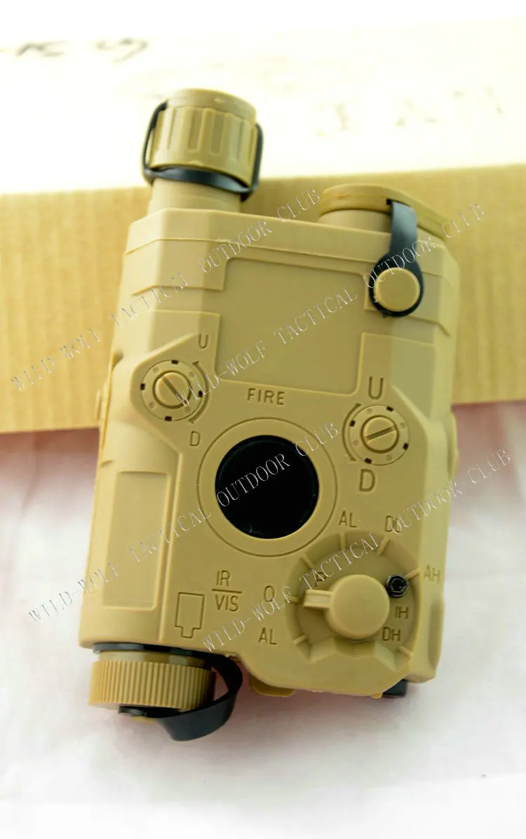 Tactical PEQ 15 Style Airsoft Battery Cover Figure Box TMC AN/PEQ 15