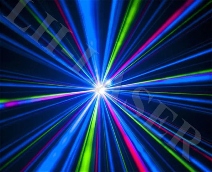 Полноцветный лазерный мини светильник 2 5 Вт RGB с SD картой анимацией TTL модуляцией