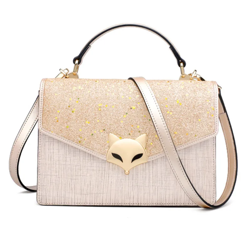 

FOXER Women's favorite handbags 2018 new CROISETTE Korean version compatible stars Fashion shoulder Metis bag