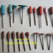 Смонтированные Силиконовые колеса и точки, slicone точки, смонтированные войлочные точки, стоматологический лабораторный абразивный материал, абразивный резиновый круг 50 шт./компл