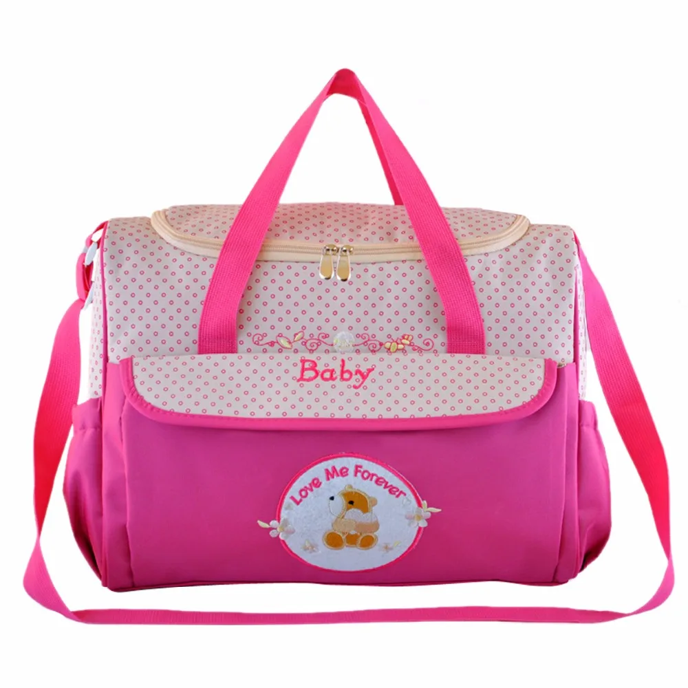 

Insular Mummy Baby Bag Multifunctional Baby Diaper Changing Shoulder Bag Maternity Handbag for Mom large Capacity Baby Care Bag
