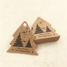 50 шт крафт-бумага мини Милая Закладка 3,5x3,5 см Дерево Печатающая ручная работа с love'small label DIY украшение для свадьбы открытка