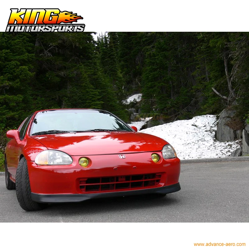 Лучшие Шины ДЛЯ 93-97 1993-1997 Honda Del Sol TR Стиль Передний Бампер Спойлер PU