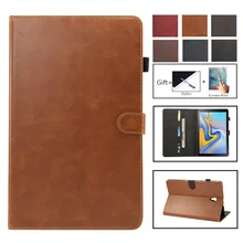 Роскошный чехол для samsung Galaxy Tab A A2 10,5 дюймов T590 T595 T597 SM-T595 чехол для планшета из искусственной кожи