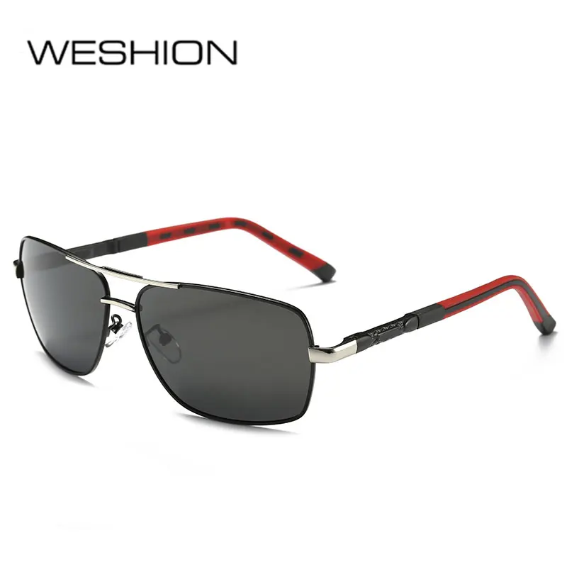 

WESHION Sunglasses Men Polarized Women Vintage Driving Mirror Lens Classic Sport Unisex Eyeglasses 2018 New UV400 Gafas De Sol