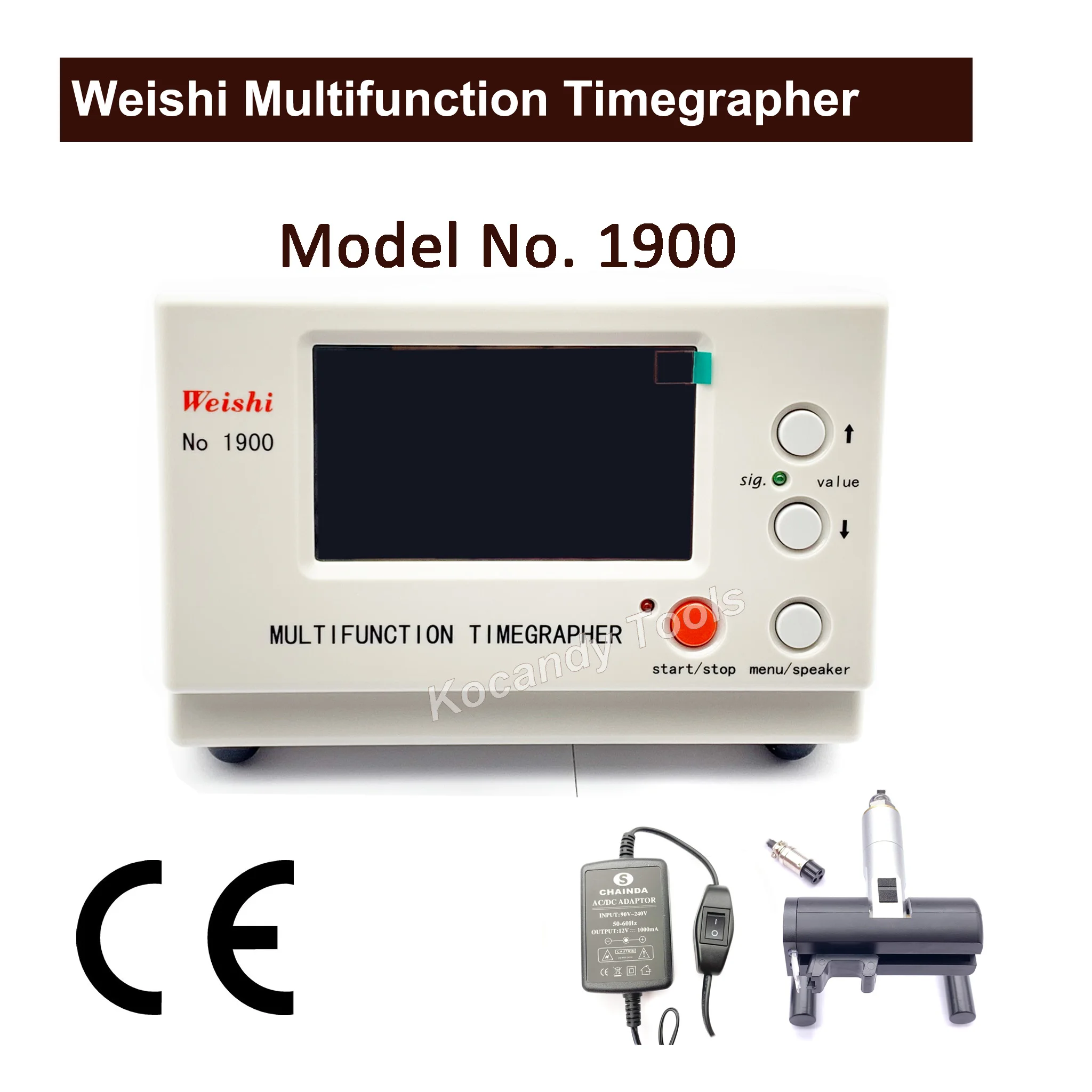 Weishi 1900 Многофункциональный Timegrapher, профессиональные часы ремень машина Многофункциональный Timegrapher для часовщики инструменты ремонт