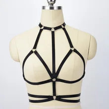 Эротический топ на бретельках для тела, нижнее белье, повязка на бретельках, бюстгальтер на бретельках, сексуальный бюстгальтер, регулируемый ремень, Женская фетиш одежда