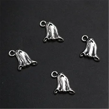 

WKOUD 6pcs Silver Color Creative Halloween Wizard Devil Mask Charm Necklace Bracelet DIY Metal Jewelry Alloy Pendants A1344