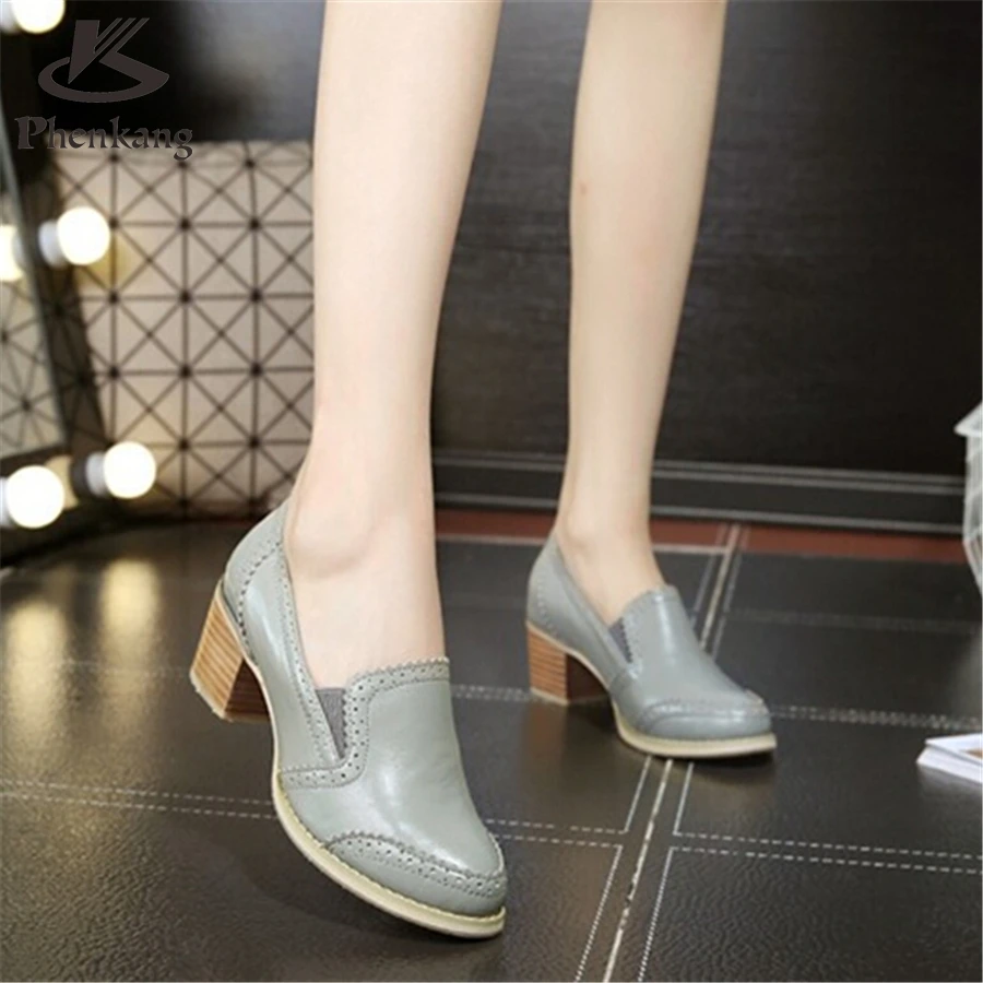 Online Get Cheap Grey Oxford Heels -Aliexpress.com | Alibaba Group