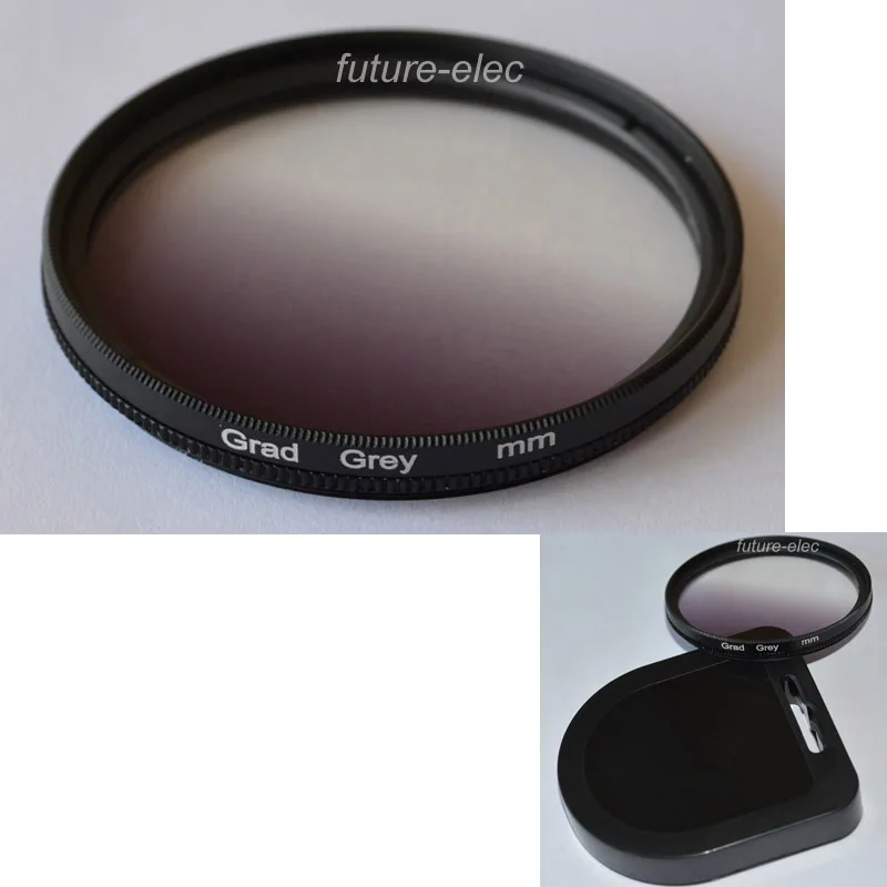 

Grey Gray 30mm 37mm 40.5mm 43mm 46mm 49mm Color Colour Graduated Gradual Filter Lenses Lens Filters For Canon Nikon Sony Camera