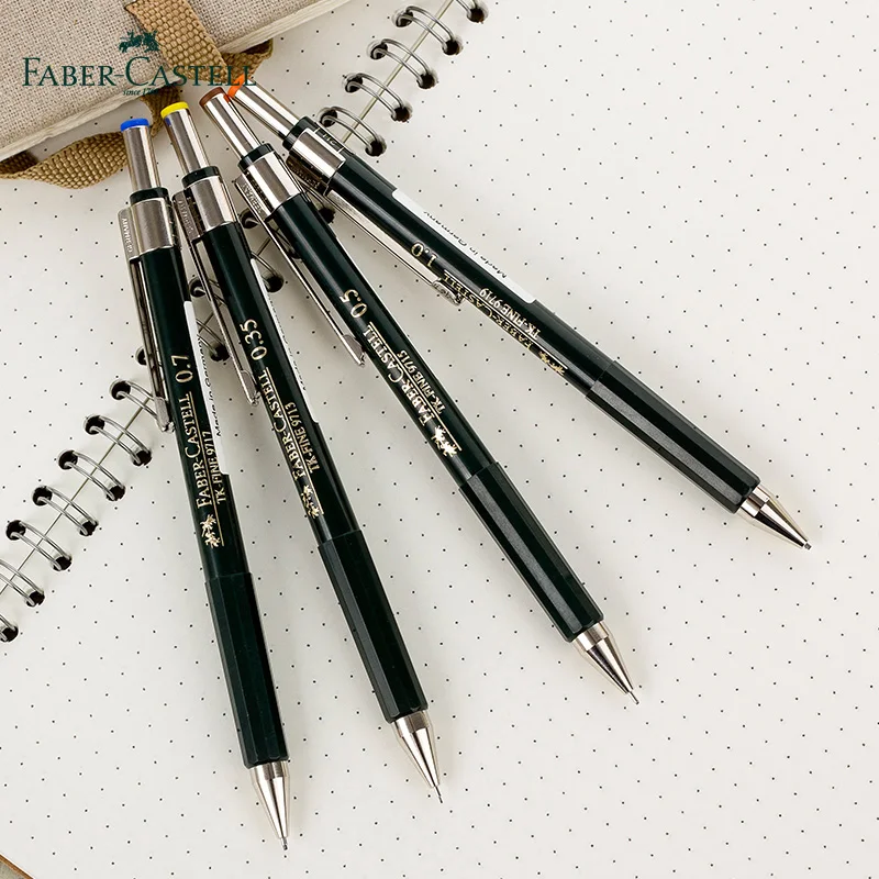 FABER CASTELL TK-Fine автоматического карандаша, 0,35/0,5/07/1,0mm конструкция, карандаши для рисования