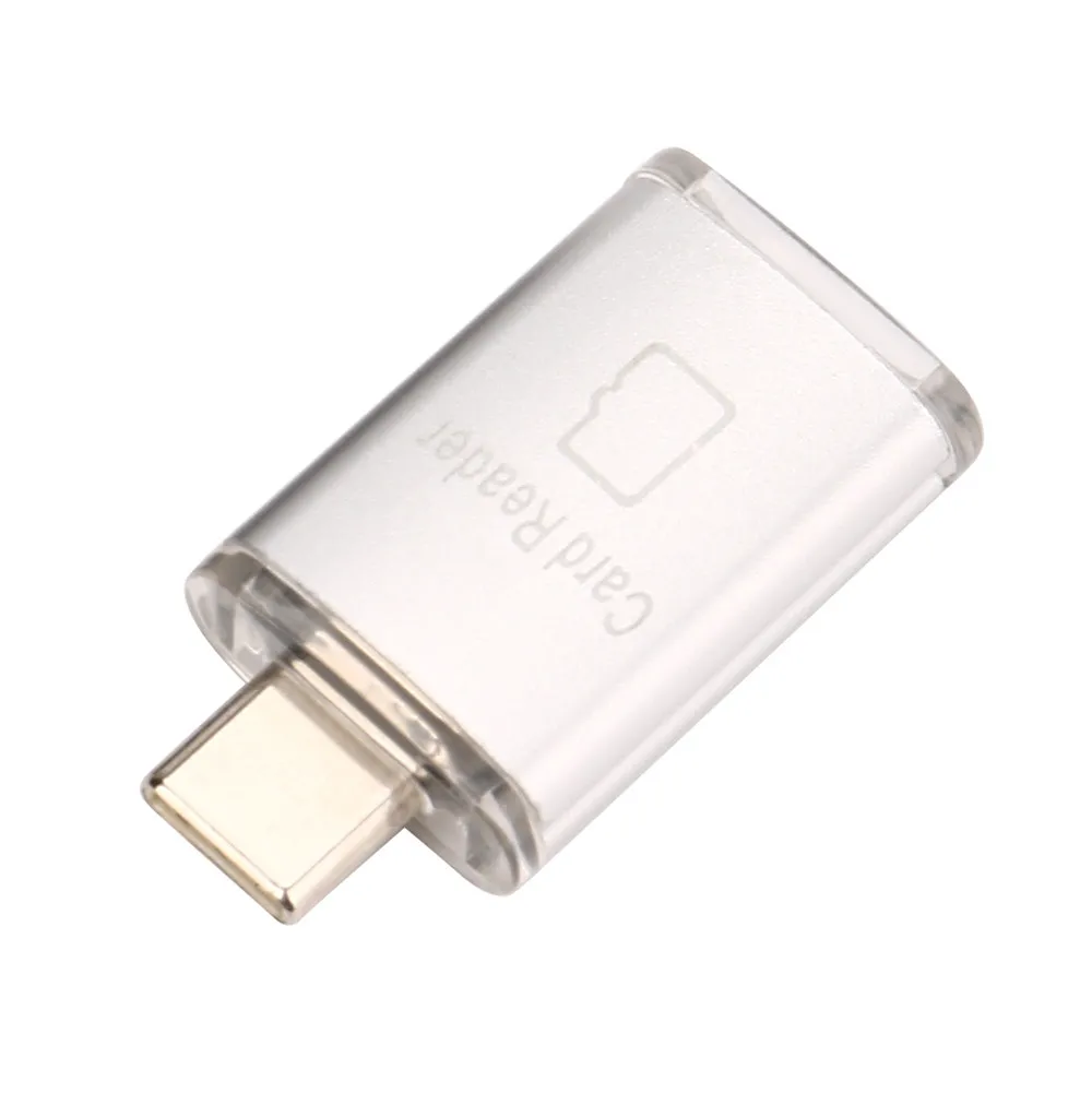 Тип c USB 3.1 smart card reader OTG Функция поддерживает TF/SD карты для Mac ac338 sp19 челнока