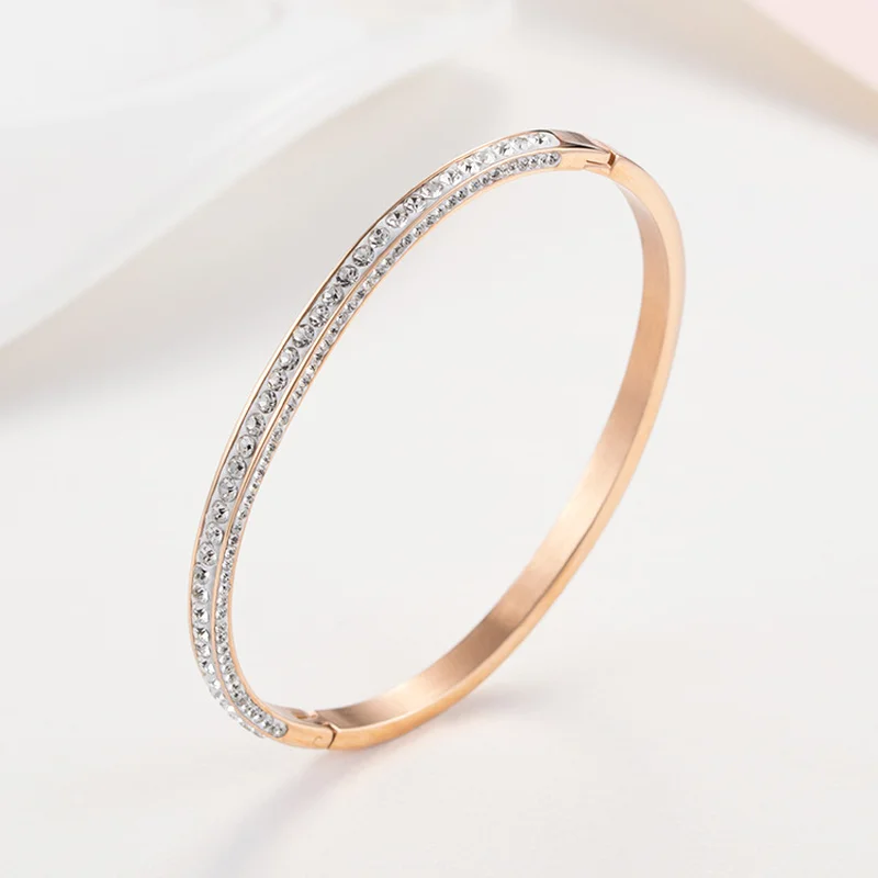 

Rhinestone Bracelet Female Student LOVE Couple Gift Gift Bracelet Free Lettering Jewelry love bracelet