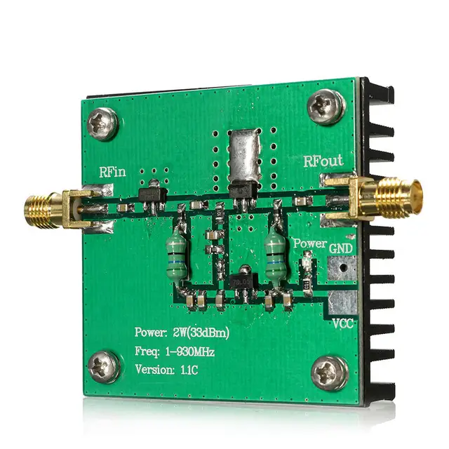 1 930MHz 2W RF Broadband Power Amplifier Module for Radio Transmission